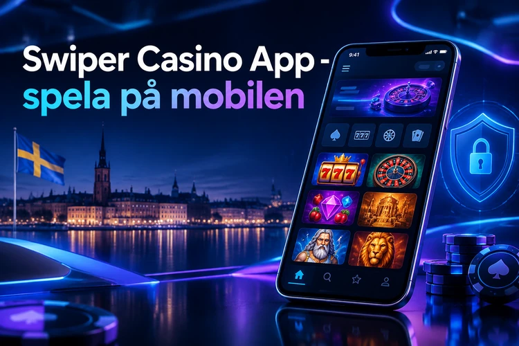 App Swiper Casino - spela på mobilen