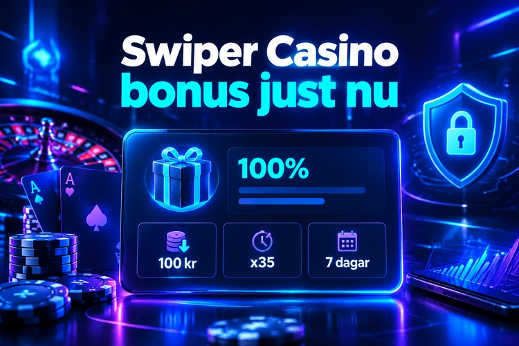 Swiper Casino bonus just nu
